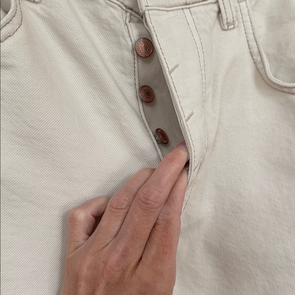 We the Free Lucky You Mid Rise Barrel denim by Free People sz 27 EUC - Picture 4 of 10